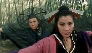 Donnie Yen et Michelle Yeoh dans The Butterfly & Sword