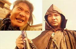 Chin Kar Lok et Waise Lee dans Swordsman 2