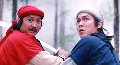 Sammo Hung et Yuen Biao dans Zu